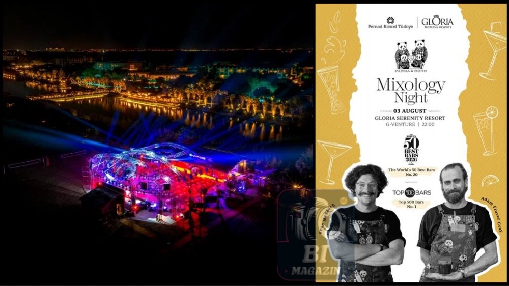 Dünyanın Ödüllü Kokteyl Barı Panda & Sons, GlorIa SerenIty Resort'ta Miksoloji Tutkunlarıyla Buluşuyor...