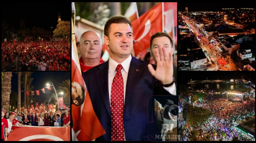 Bodrum’da 30 Ağustos Zafer Bayramı Coşkuyla Kutlandı...