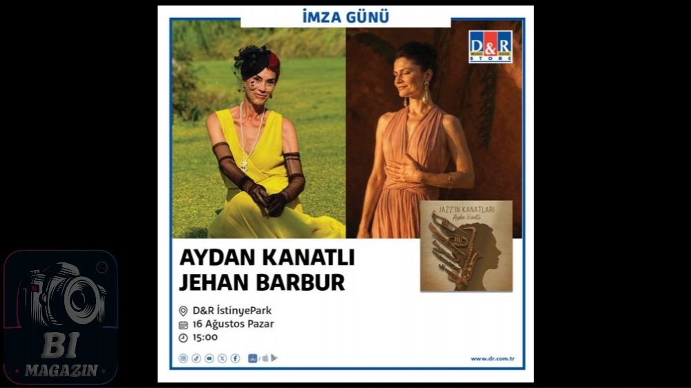 Cazın Kanatlarında Bir Yolculuk: Aydan Kanatlı ve Jehan Barbur D&R’da...