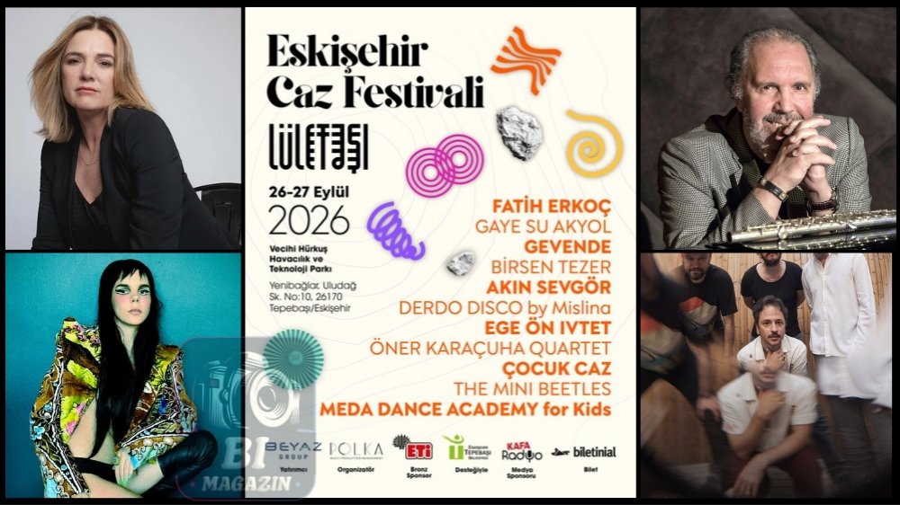 Eskişehir Caz Festivali 2026, "Lületaşı" Temasıyla Şehrin Hafızasını Müzikle Yeniden Keşfediyor...
