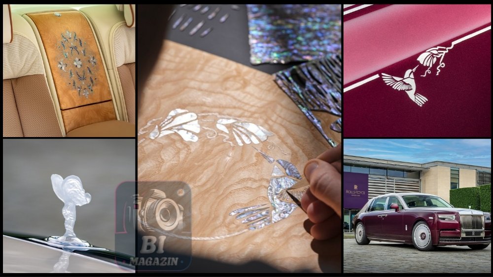 Rolls-Royce Tarihinde Bir İlk; Abalone Kabuğu Kakma İşçiliği İle Phantom Hummingbird...